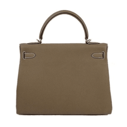 HERMES★ケリー32 レア トゴ エトゥープ シルバー金具★関税込み